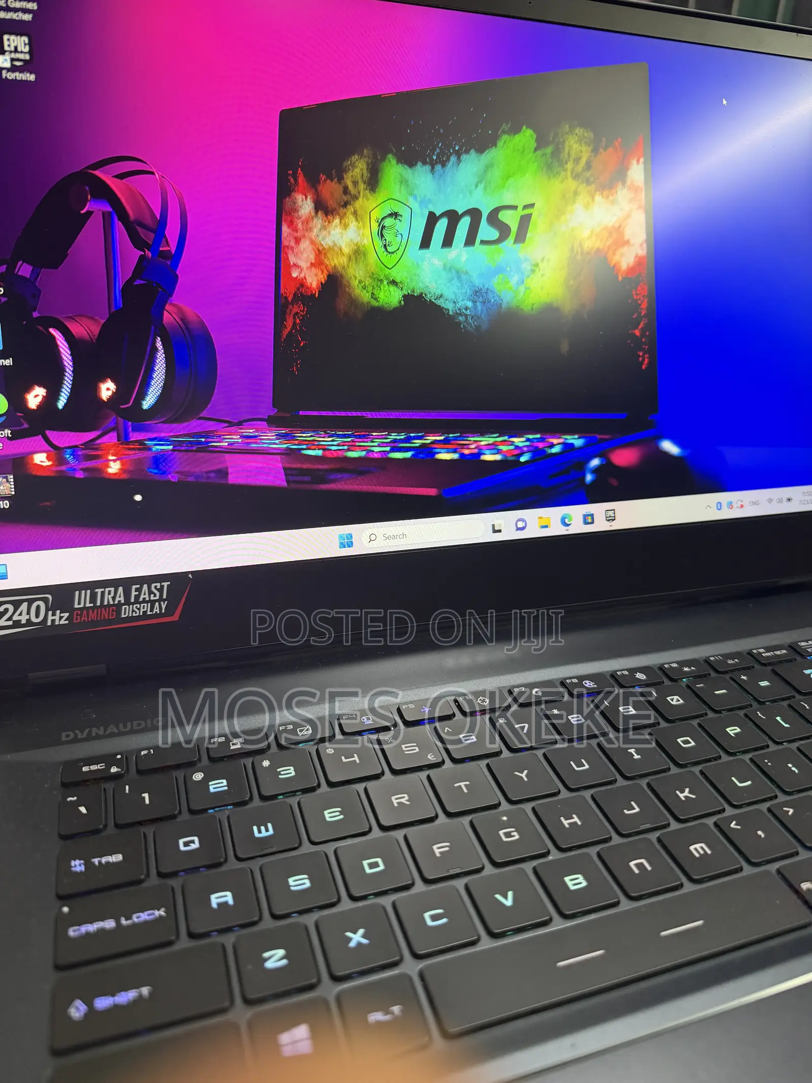 Laptop MSI GE66 Raider 16GB Intel Core i7 SSD 512GB