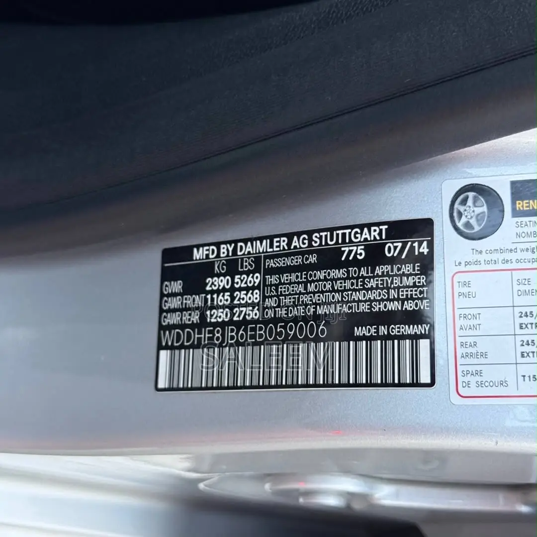 Mercedes-Benz E350 2015 Silver