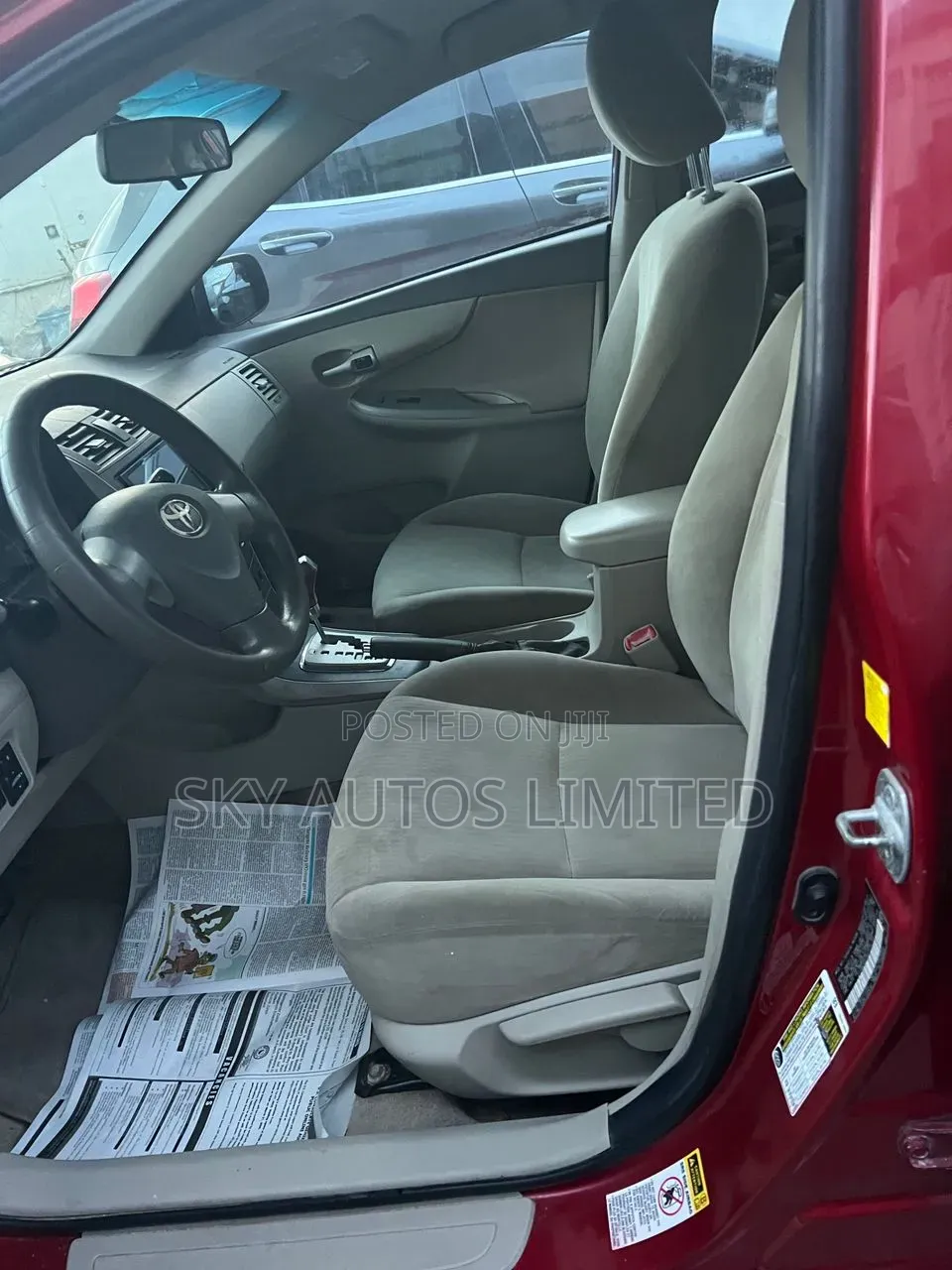 Toyota Corolla 2011 Red