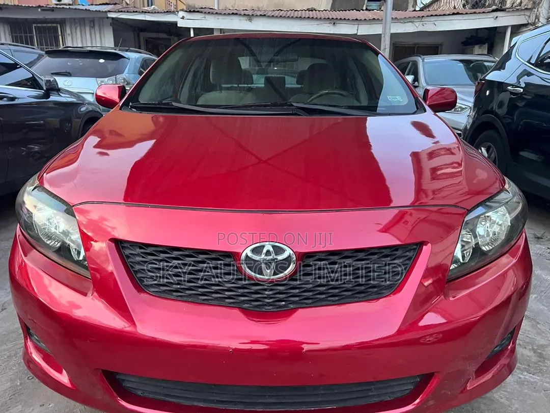 Toyota Corolla 2011 Red