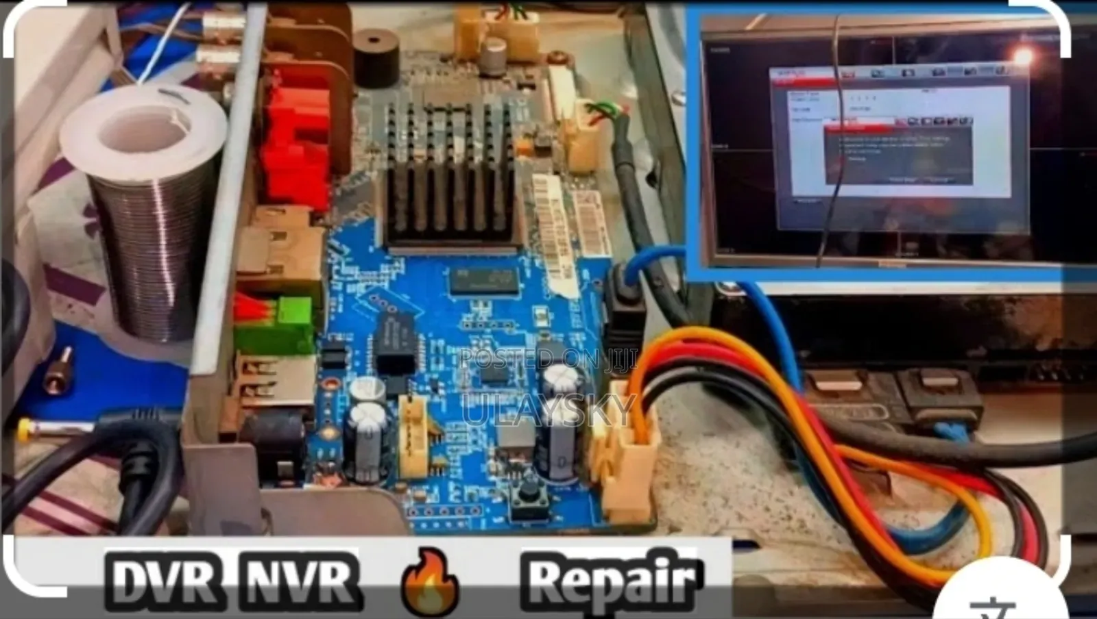 DVR NVR Repairs / Swap / Installation