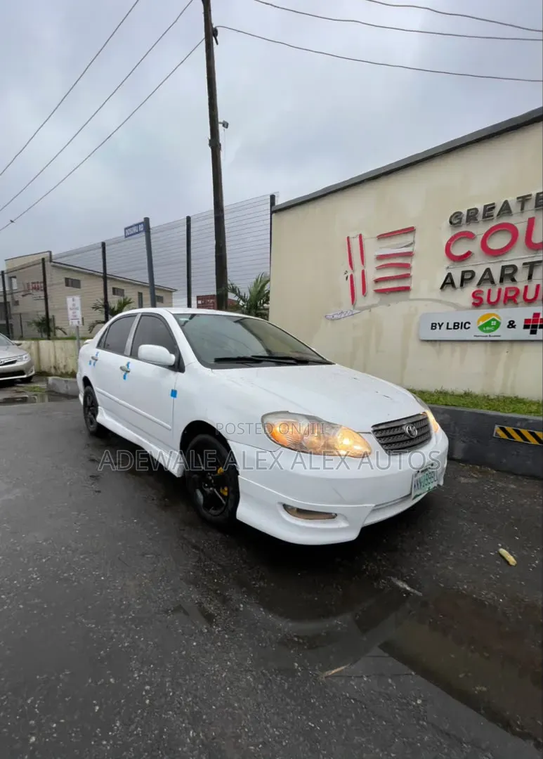 Toyota Corolla S 2007 White