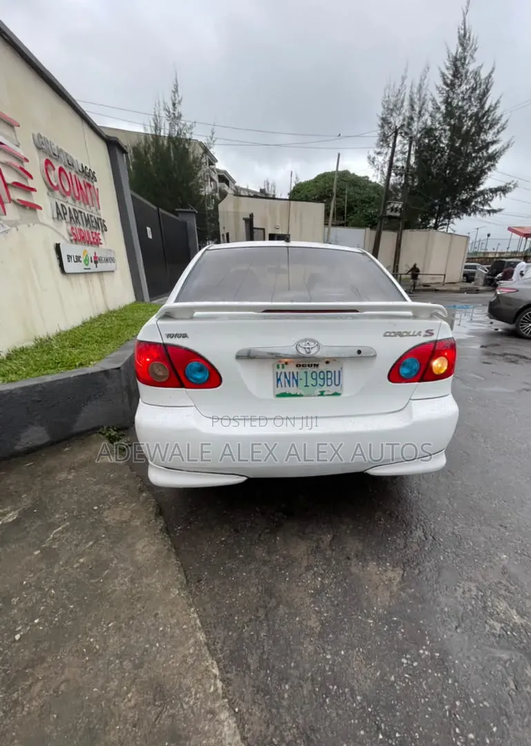 Toyota Corolla S 2007 White