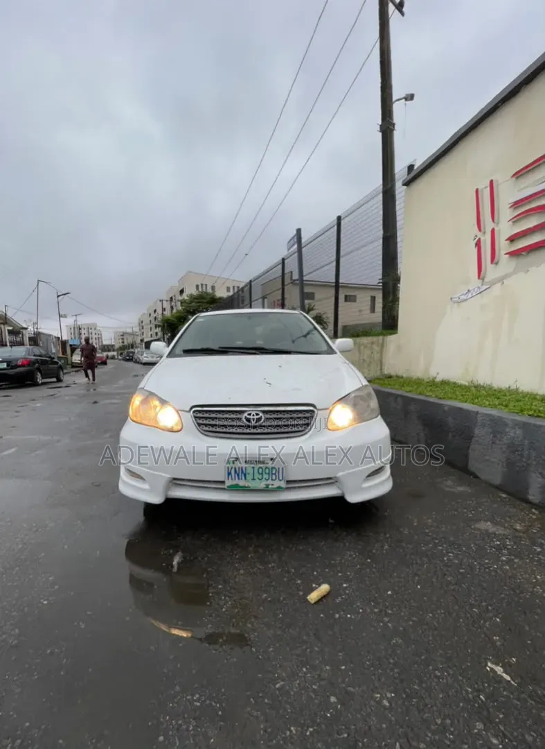 Toyota Corolla S 2007 White