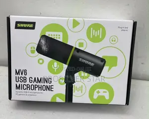 Shure MV6 USB Gaming Microphone