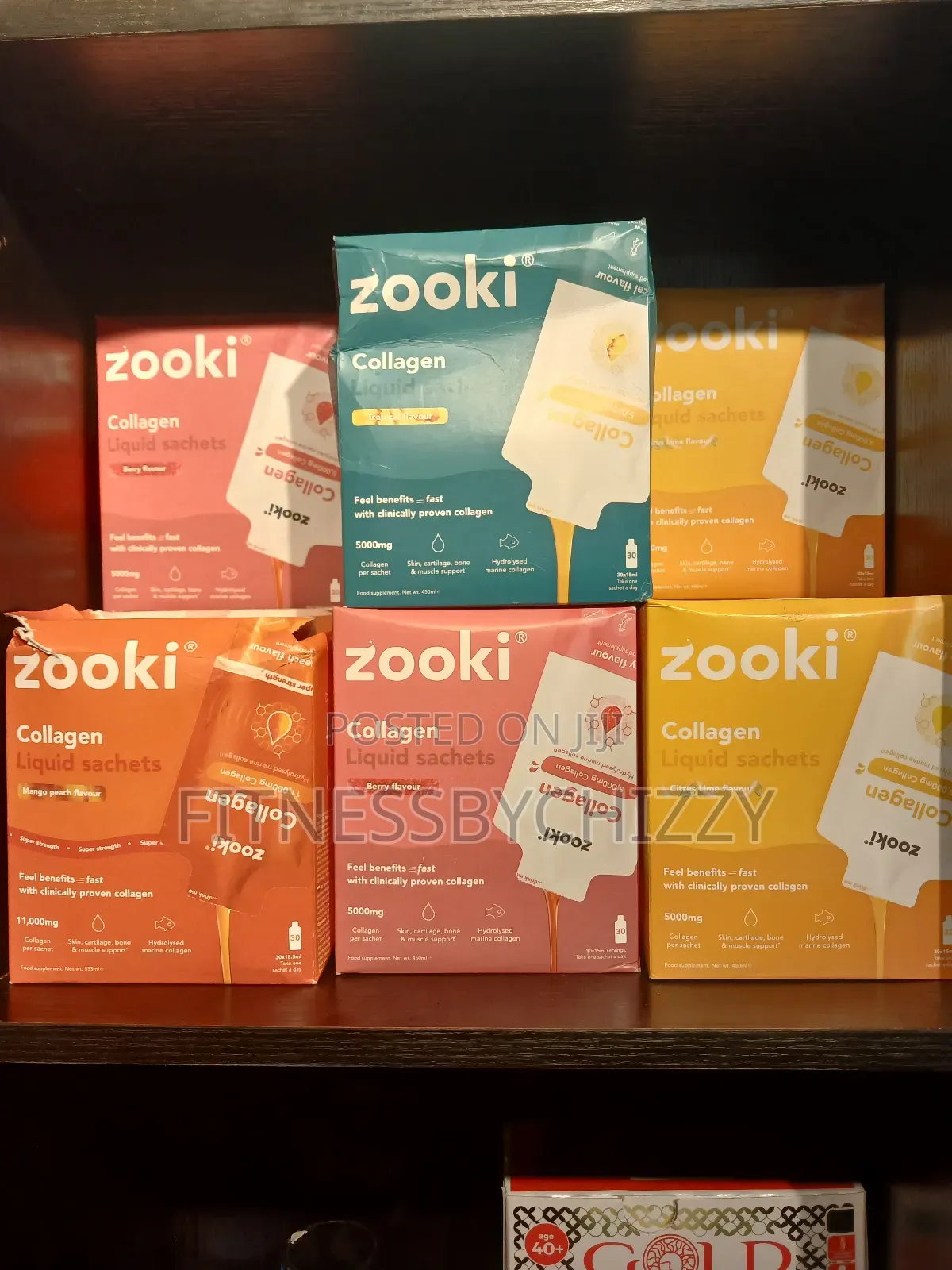 Zooki Collagen Super Strength 11000mg Liquid X 30 Sachets