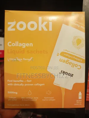Zooki Collagen Super Strength 11000mg Liquid X 30 Sachets