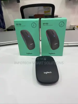 Logitech M15 Wireless Mouse | Portable USB Mouse for Laptop PC