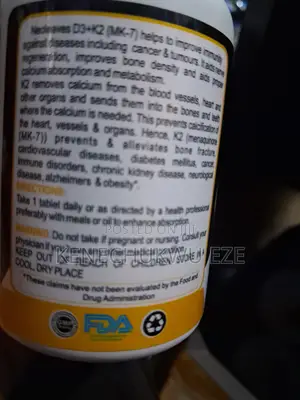 Original Vitamin D3 + MK-7 10,000IU - 120 Capsules