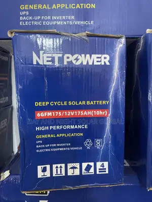175Ahs 12V NETPOWER Deep Cycle Solar Battery