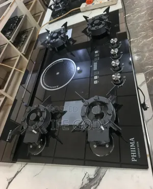 Original PHIIMA German Technology Built-in 4+1 Flips Up Gas Electric