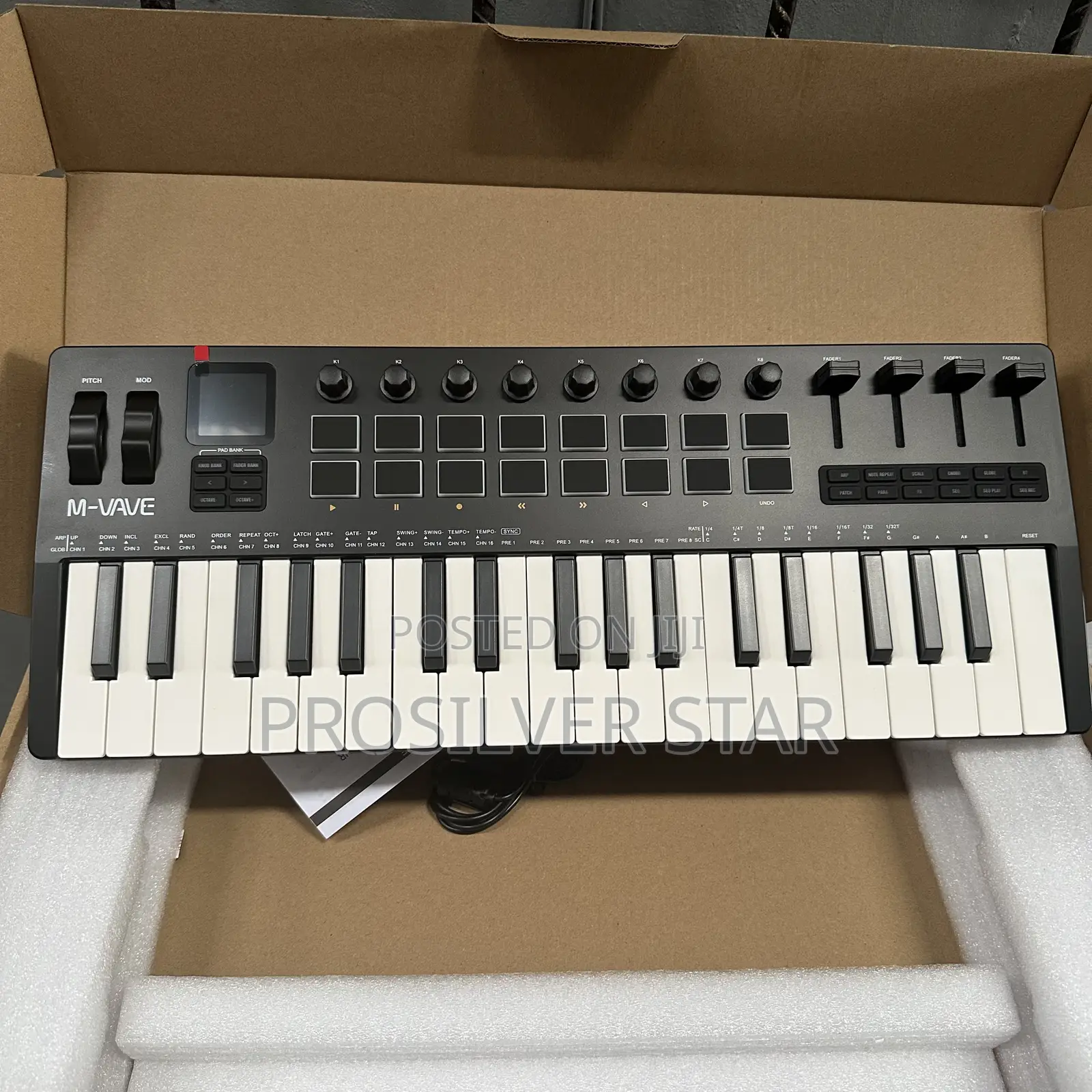 M-Vave 32-Key USB MIDI Keyboard Controller