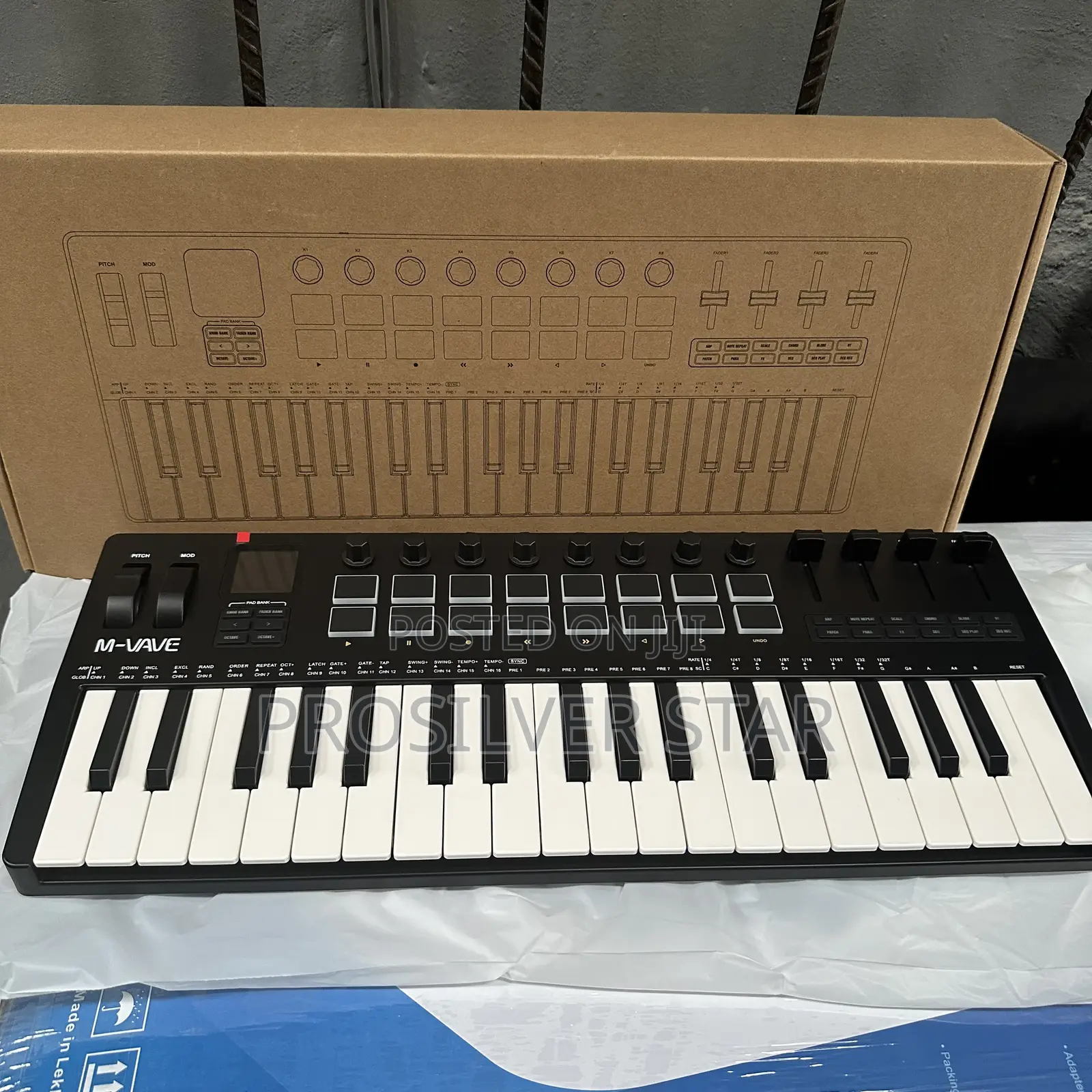 M-Vave 32-Key USB MIDI Keyboard Controller