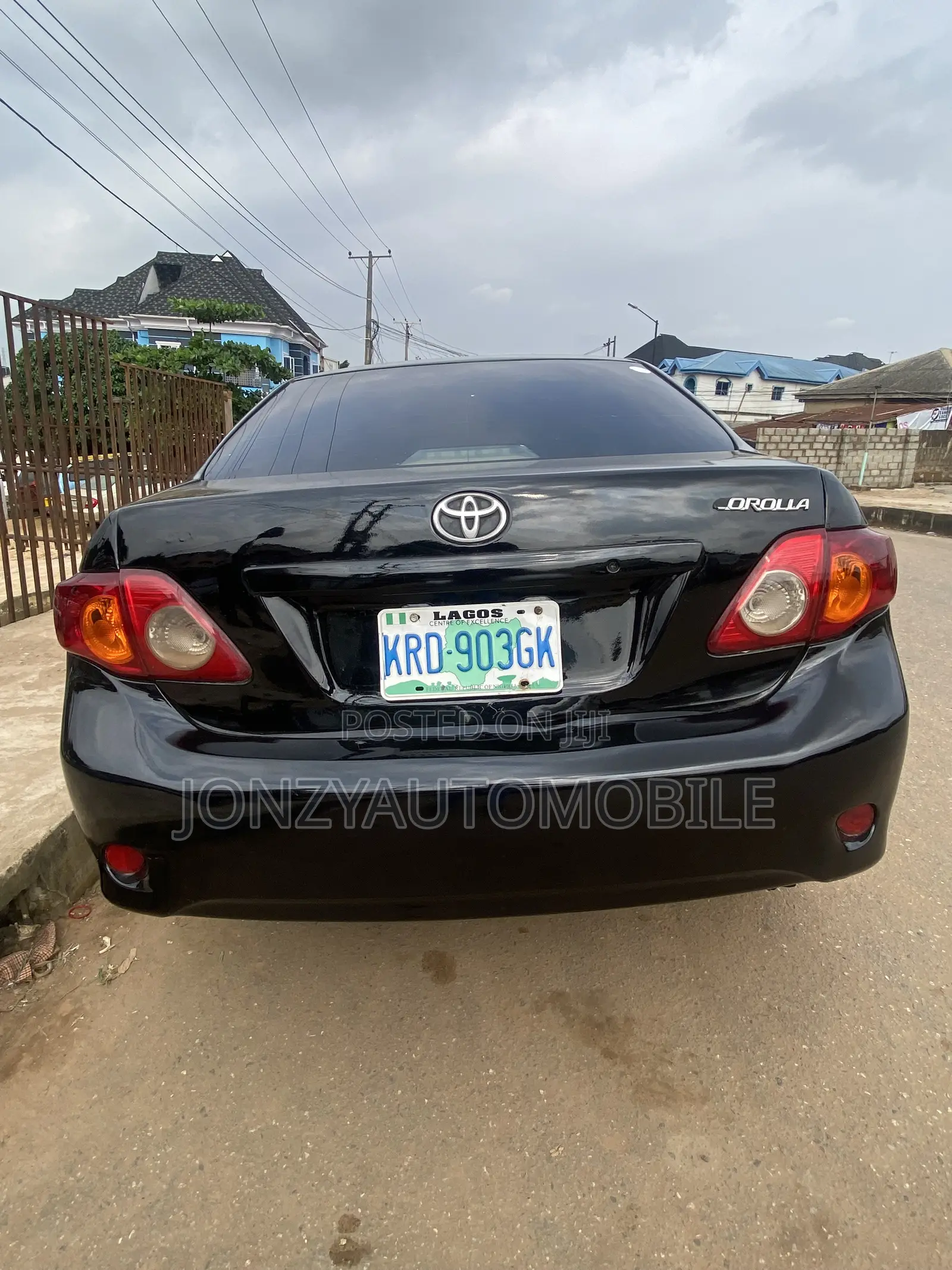Toyota Corolla 2009 Black