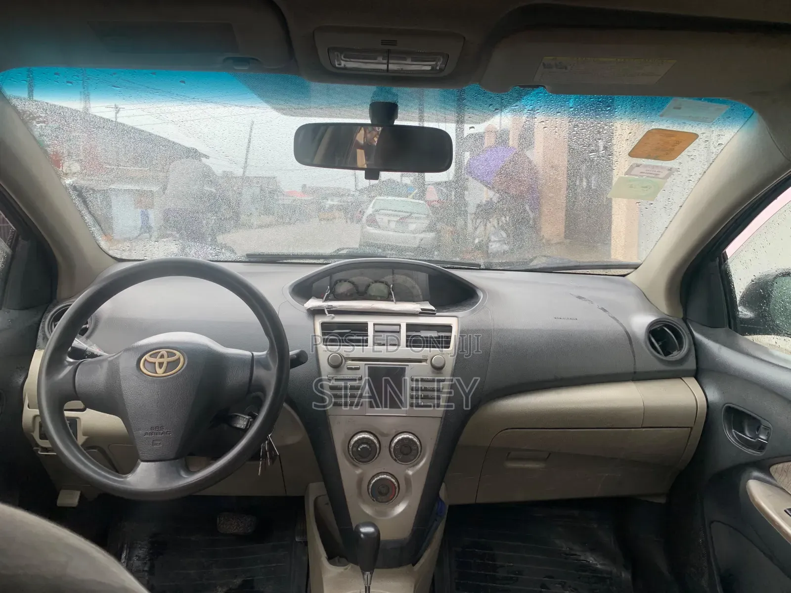 Toyota Yaris 2008 Black
