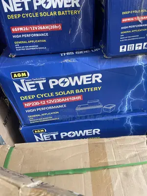230Ahs 12v NETPOWER Deep Cycle Solar Battery