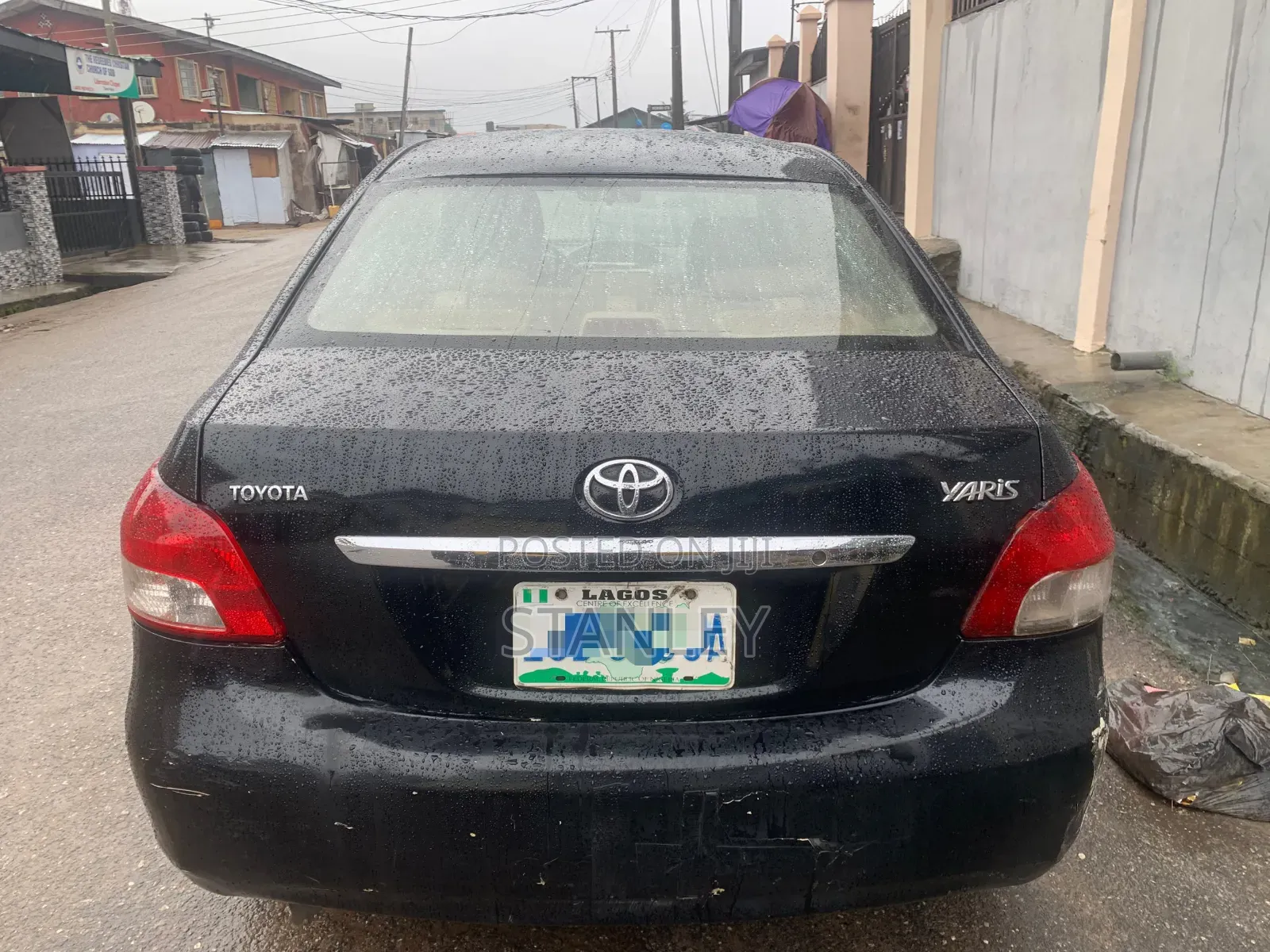 Toyota Yaris 2008 Black