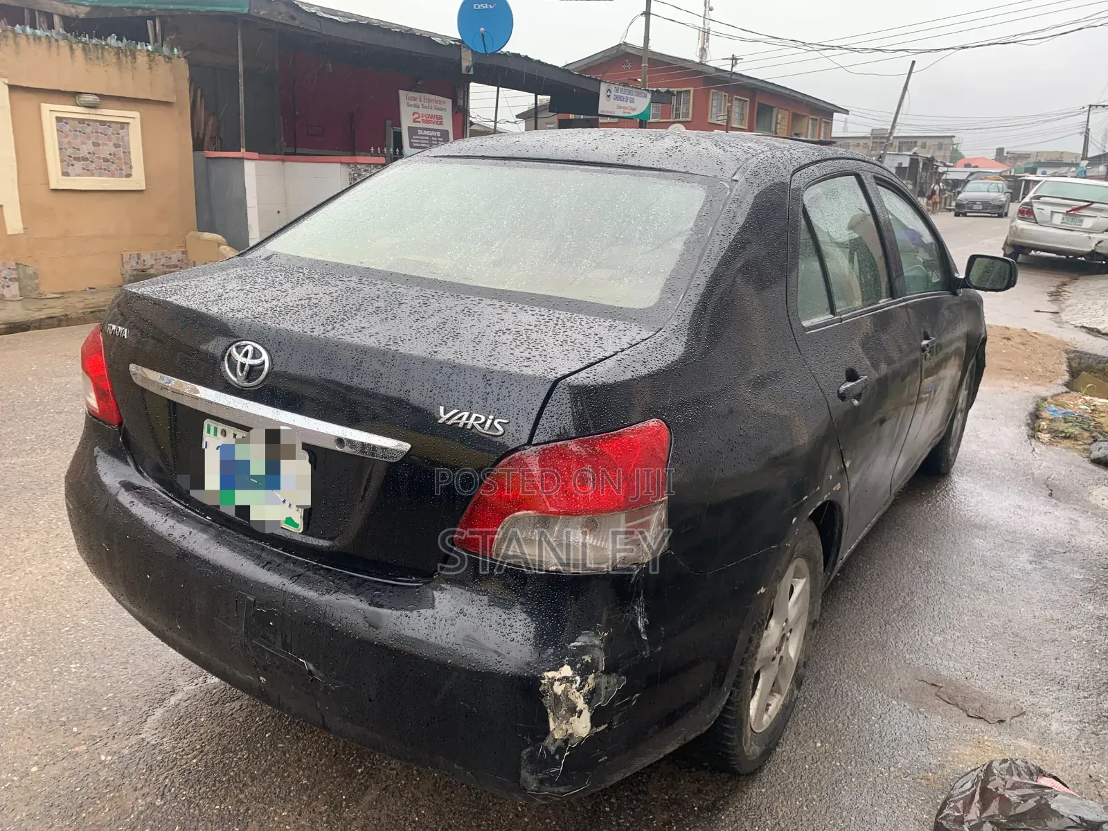 Toyota Yaris 2008 Black