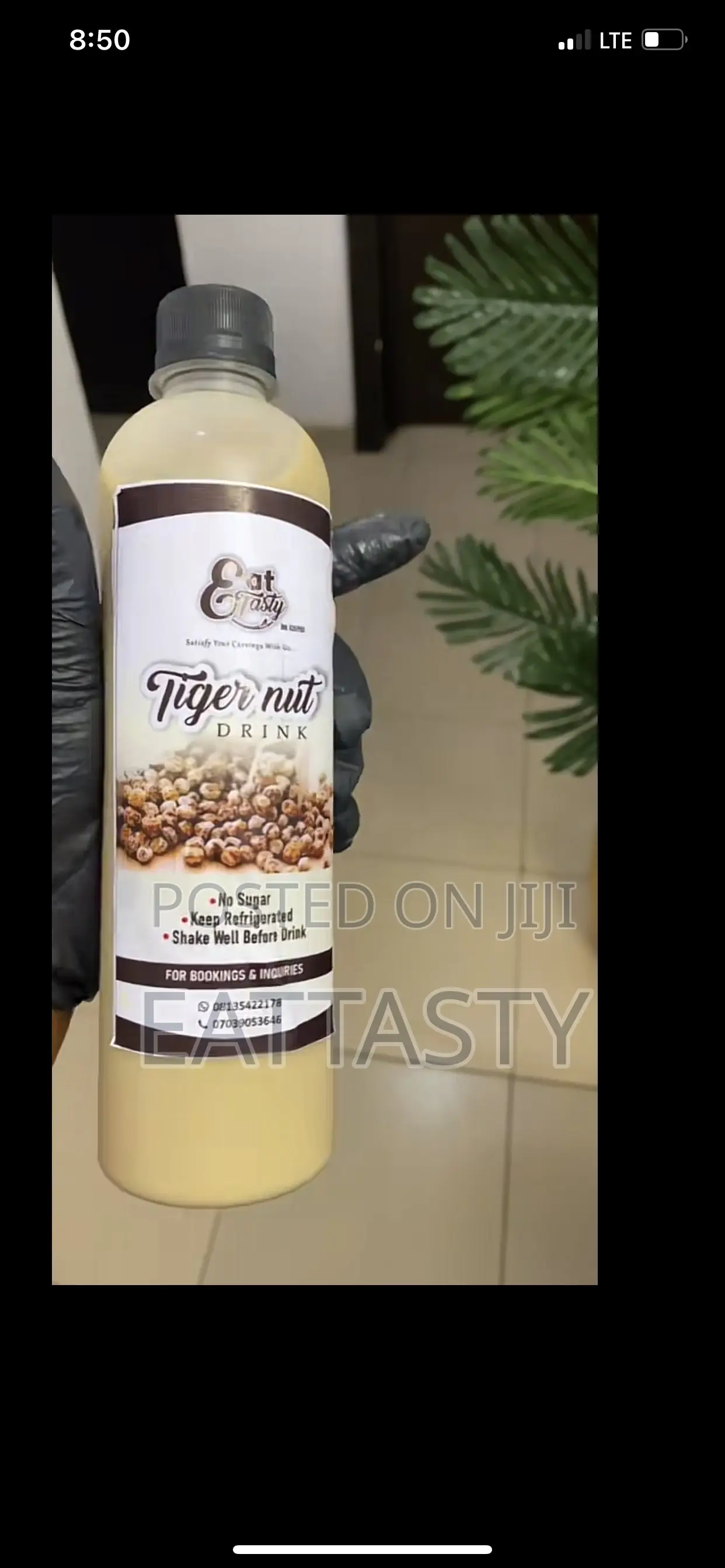 Tiger Nut Milk