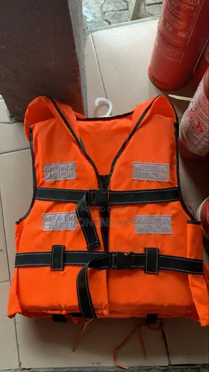High-Visibility Life Jacket for Water Sports and Boating