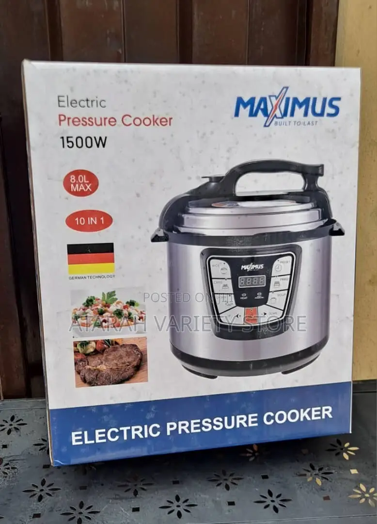 8L Electric Pressure Cooker