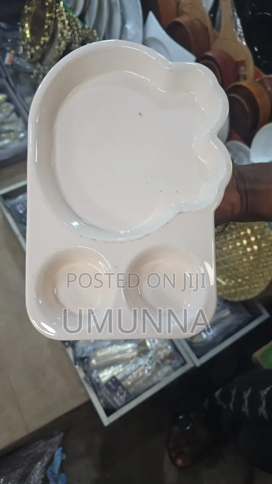 White Plate Divided