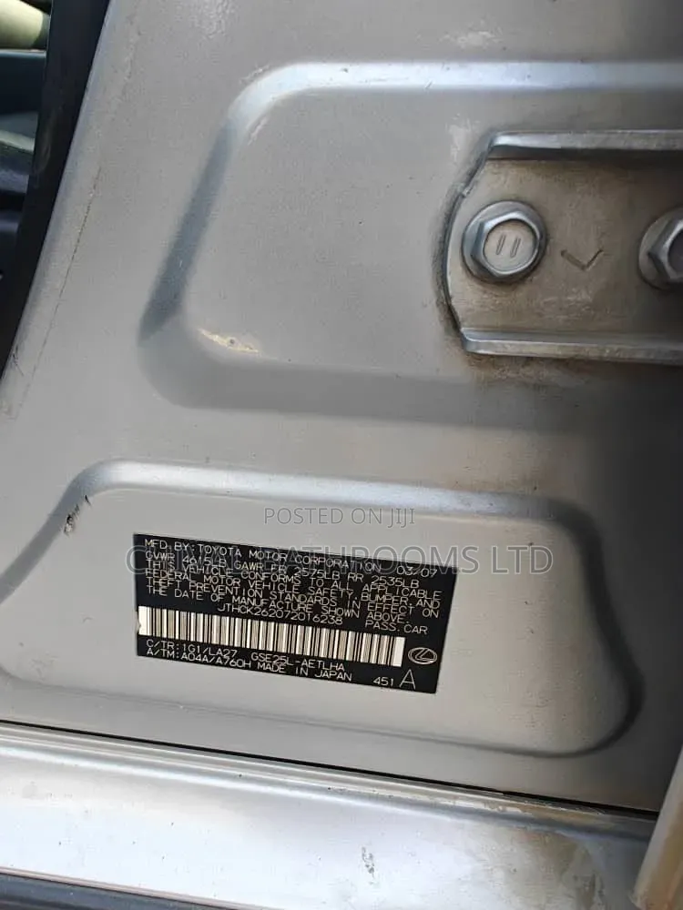 Lexus IS 2007 Silver