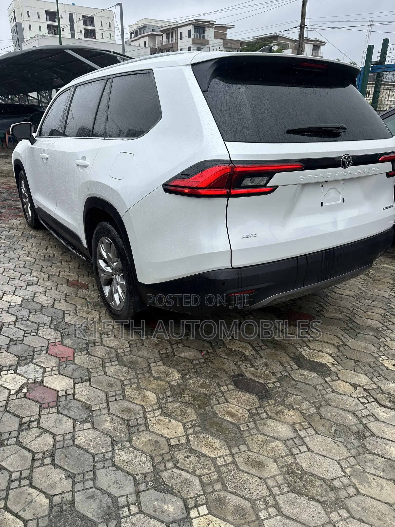 Toyota Highlander Limited AWD 2024 White