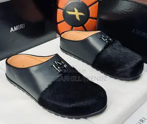 Marni Furry Leather Half Shoes | Luxury Statement Style