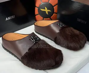 Marni Furry Leather Half Shoes | Luxury Statement Style