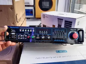 Sonymax Table Amplifier With Bluetooth,USB,equalizer,remote Control.