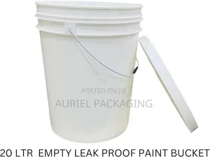 Empty Paint Bucket - 20litres - White