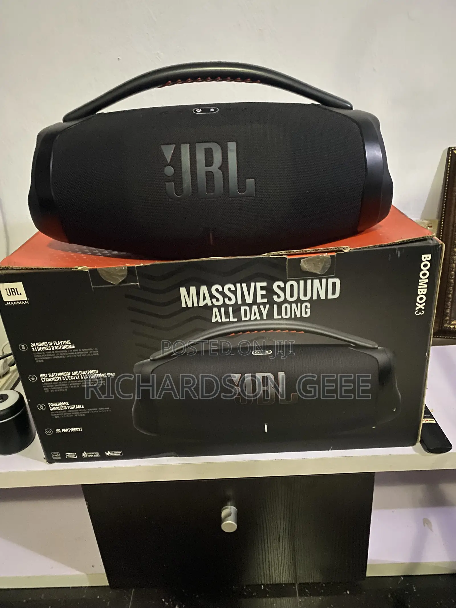 JBL Bluetooth Speaker Boom Box 3
