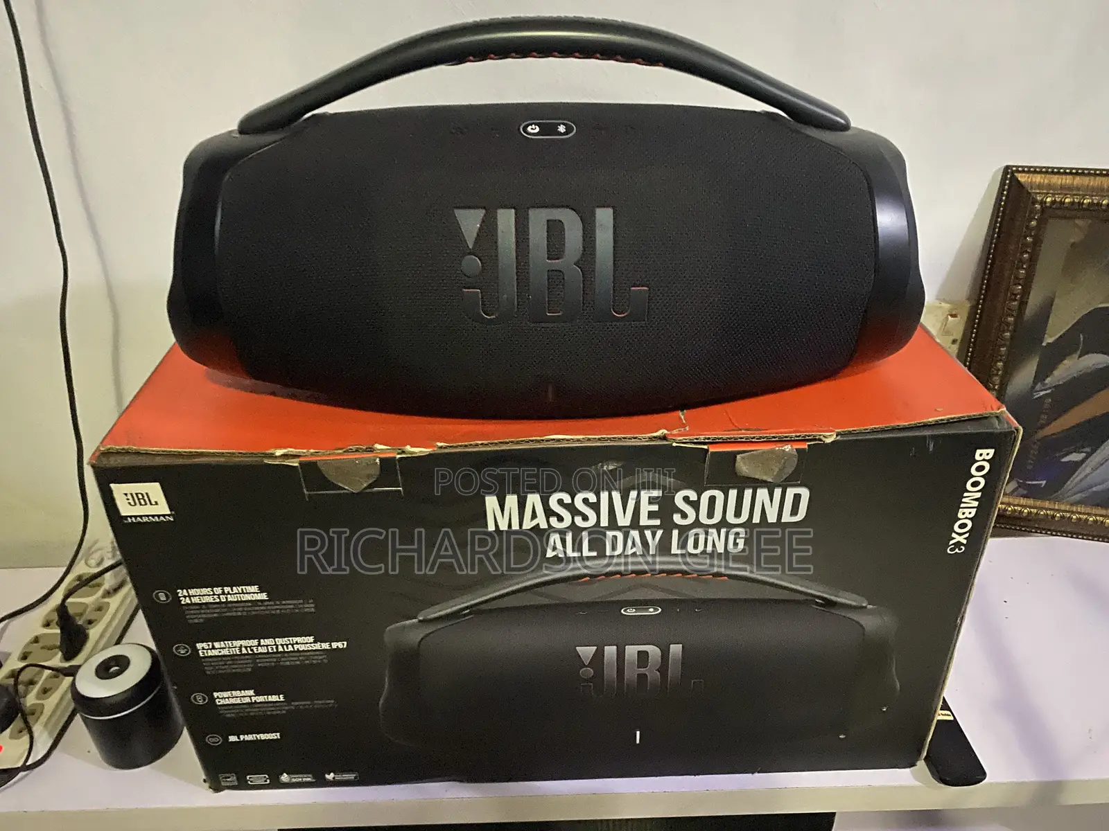 JBL Bluetooth Speaker Boom Box 3