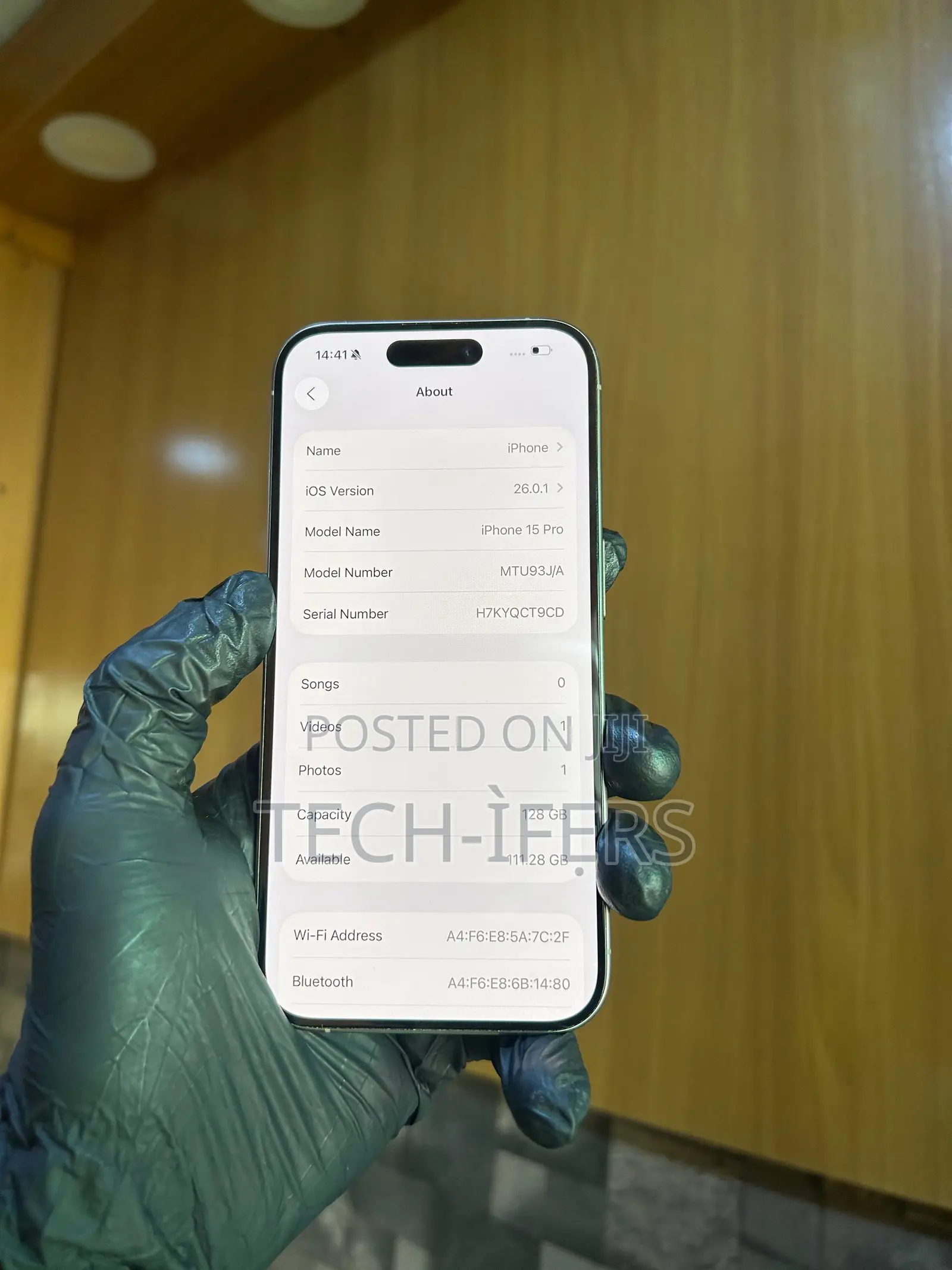 Apple iPhone 15 Pro 128 GB White