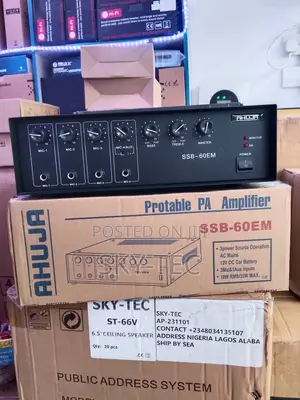 Original Ahuja Amplifier SSB-60em 200watts
