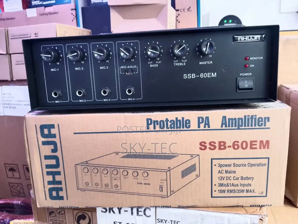 Original Ahuja Amplifier SSB-60em 200watts