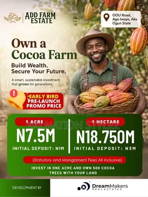 Add Farm City Cocoa Plantation.
