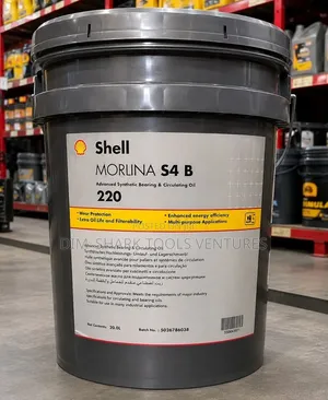 20l Shell Morlina S4 B 220 Advanced Synthetic Bearing/Circulating Oil