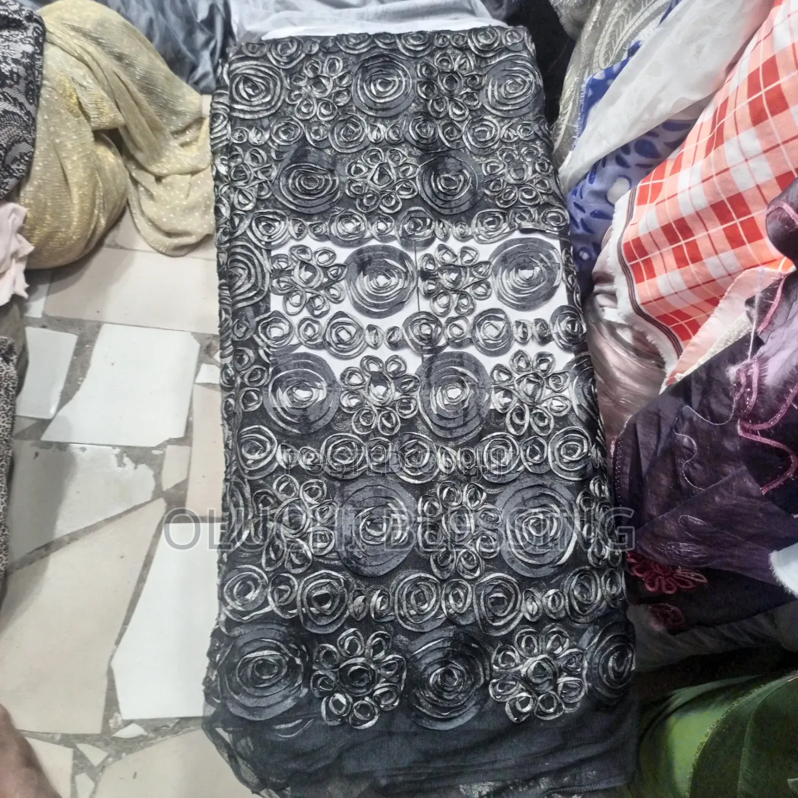 Rose Net Design Sample Material