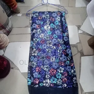 Lace With Sequence Design on It (Bale Lace)