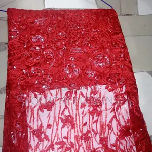 Lace With Sequence Design on It (Bale Lace)