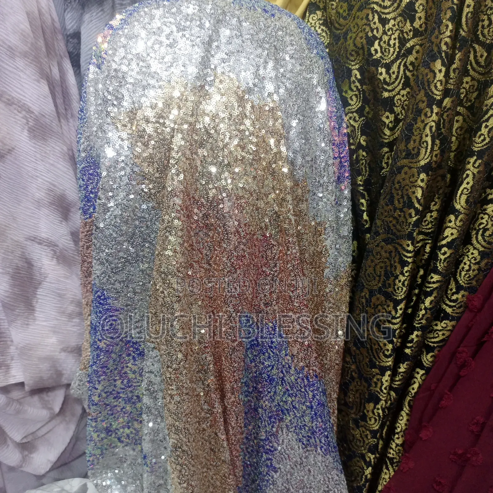 Sequence Bale Sample Material in Different Color