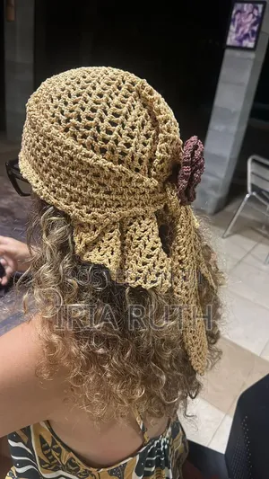 Crochet Hair Accessories and Head Wears