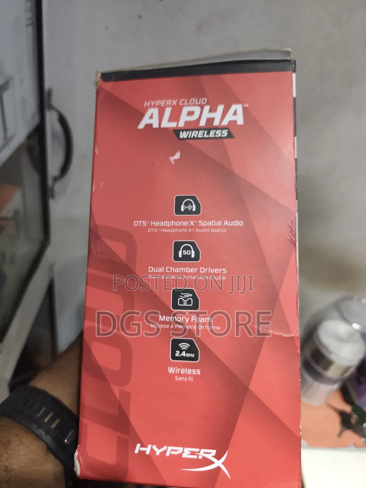 Hyperx Cloud Alpha Wireless Headphone
