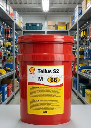 20-Liter Pail of Shell Tellus S2 M 68 Industrial Hydraulic Fluid