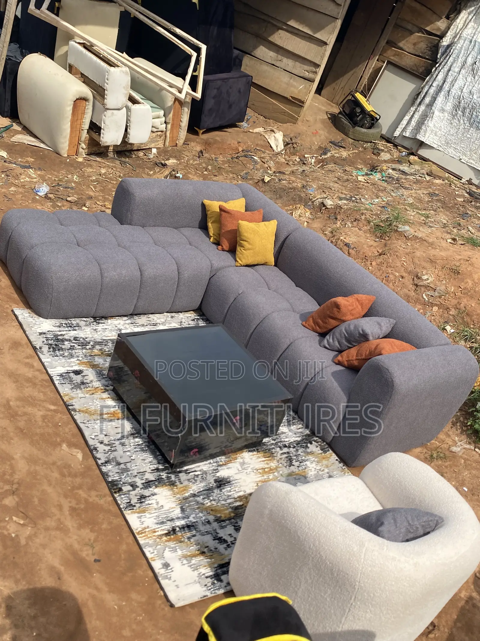 L Shape Sofa Chair
