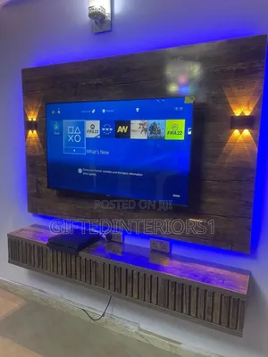 Nice Simple but Classy TV Stand With Lights
