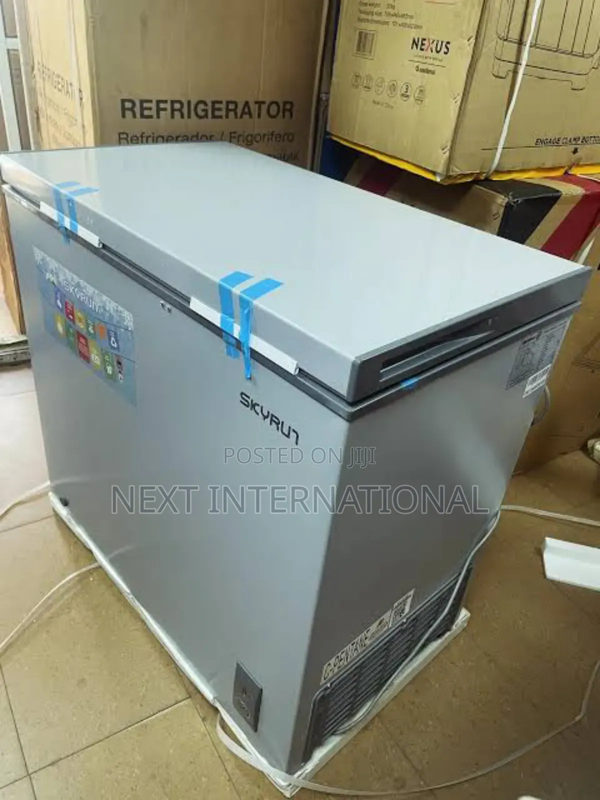 Skyrun Chest Freezer 200L Low Energy Consumption,super Fast Cooling