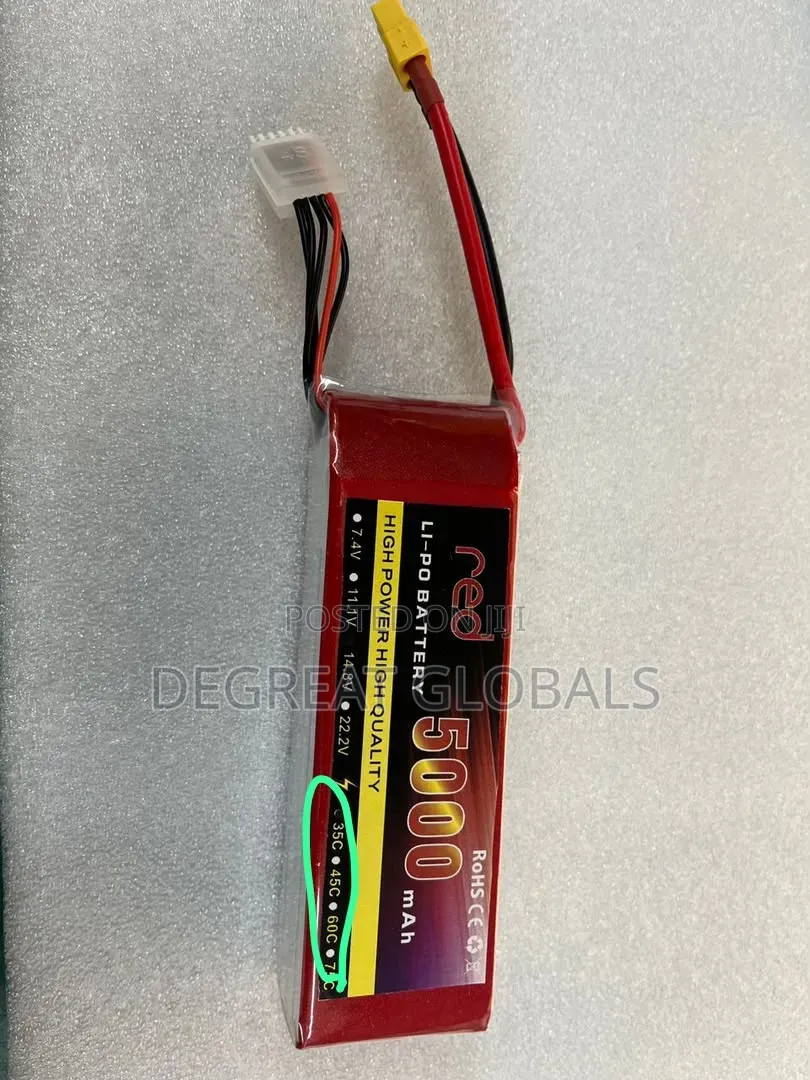 14.8v 4s 5000mah 35C Lipo Battery